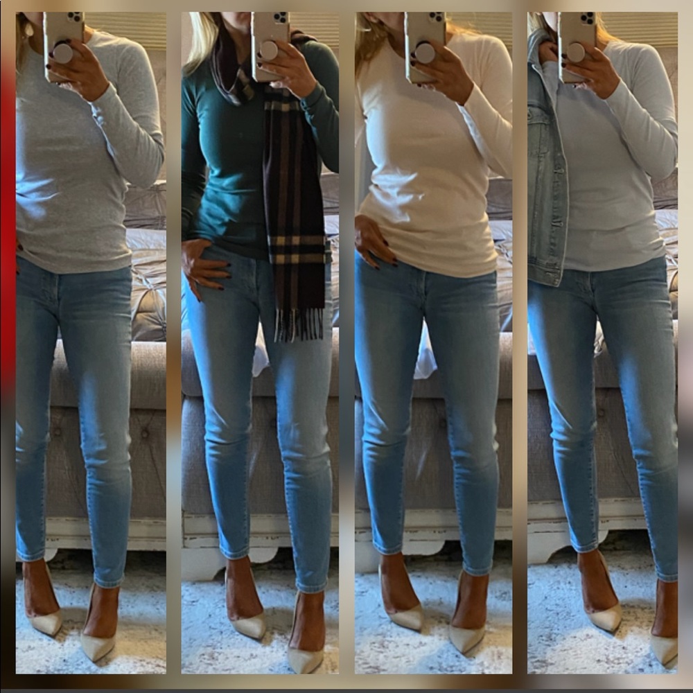 🤍New Colors🤍My fave layering tops